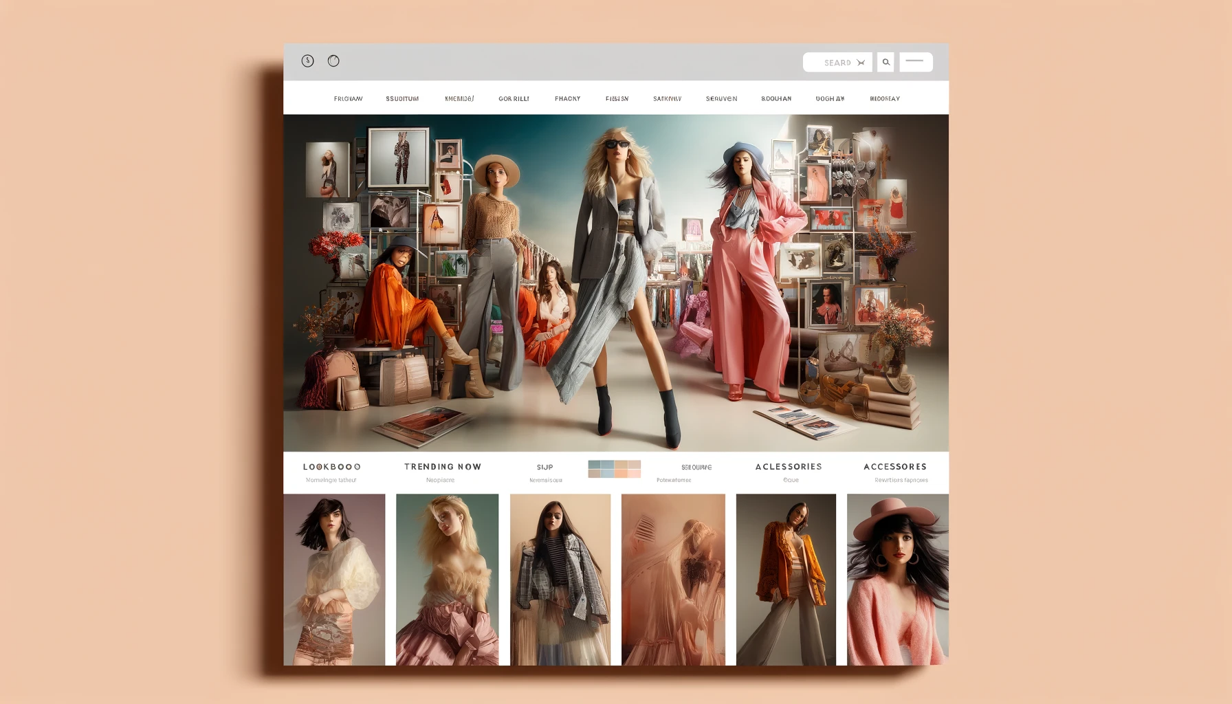 Trang web thiết kế thời trang